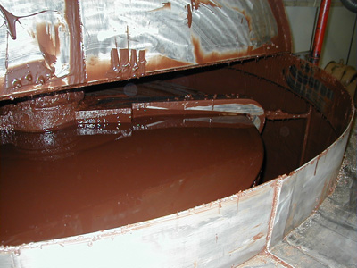 préparation chocolat rohr